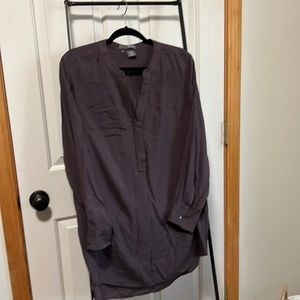 Brown soft top great for business casual